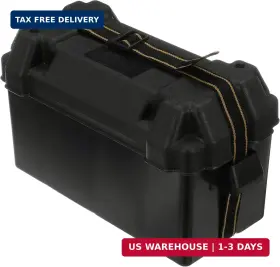 9084-1 Attwood 022697908414 Large Vented Battery Box With Mounting Strap Fits Group 29 And 3