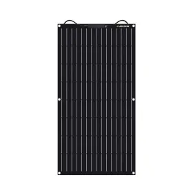 100w Auecoor 738156354363 12v Etfe Flexible Monocrystalline Solar Panel Module With Connector Char
