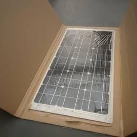 Aurinko Pvjm040ad0 Compact 40 Marine 40w Monocrystalline 12v Solar Panel Mc4