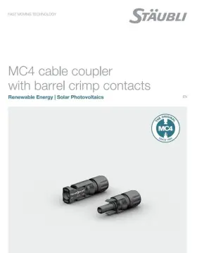 32.0337-ur Authentic Staubli 32.0336-ur Brand New 6awg Mc4 Connectors