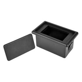 Autoec 711463112215 Rocker Switch Panel Holder Housing Kit - Black Plastic Pack Of 1