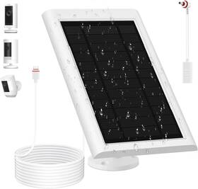 Awwndd 705353940231 Solar Panel For Ring Camera 2nd Generation Dustproof Waterproof 5w