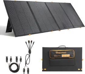 400w Ayahoomane 744759216779 Portable Solar Panel Foldable Power Backup 36v Output Cha