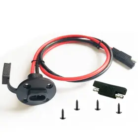 Ayecehi 727536770589 10awg Sae Cable To Solar Weatherproof Socket Sidewall Port