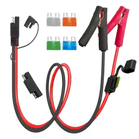 Ayecehi 768771656481 10awg Sae Adapter To Alligator Clips Connector Cable Battery Clip T