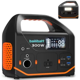 Bailibatt 762949145111 Portable Power Station 266wh Lithium Battery Generator For Home Use
