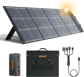 Pc4200l Baldr Portable Folding Solar Charger For Generators And Power Stations