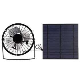 Banapoy 459406399934 Solar Panel Set Fan Portable Small 5w 6v Charger P