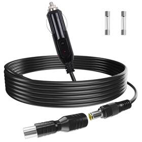 Basysion Bas-dc7909/dc8020 12v/24v Car Chargers Cable For Jackery/bluetti/grecell Portable Power Station