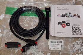 Bateria Power E492515 Solar Panel Extension Cable 10 Ft 12awg 300v Fti Zxc