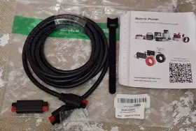 E492515 Bateria Power Solar Panel Extension Cable 10 Ft 12awg 300v Fti Zxc