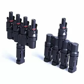 Pv-bm-1000v-t4-30a-1 Baym Electric Co. Ltd Solar Panel T Branch 4 To 1 4m/f 4f/m Cable Connector Wire
