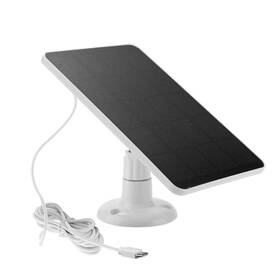 Bbtee 744110238617 10w 5v Solar Cells Charger Type-c/micro Usb/dc Port Panel For Security Cam
