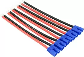 Bdhi 744759579959 5pcs Ec2 Style Male Connectors Adapters Cable With 10cm 16awg Silicone Wire