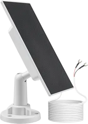 Yn3-3w-5v-4ah-e Becomfy Solar Charger For Ring Doorbell With Built-in Energy Storage Panel Compa