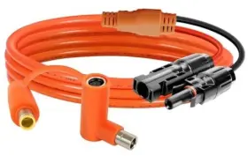 Behaunty 0706531751786 Solar Connector To Dc 8mm Adapter Cable 12awg 14awg Tinned Copper Wire 5ft