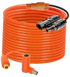 Behaunty 706531751847 Solar Connector To Dc 8mm Adapter Cable 12awg 14awg Tinned Copper Wire 30ft