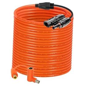 Behaunty 706531751878 Solar Connector To Dc 8mm Adapter Cable 12awg 14awg Tinned Copper Wire 50ft