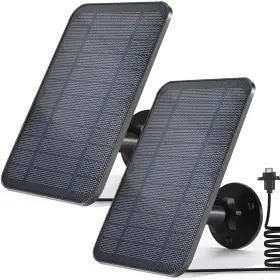 Bgjoy 779139239475 Solar Panel For Blink Outdoor Camera 4 - 4w Waterproof Usb-c 2 Pack