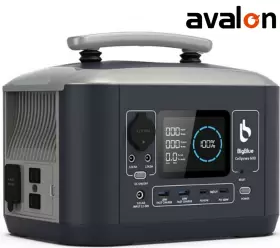 Cp1000 Bigblue Power Station - 1000w Solar Electric Generator Portable Super Fast Charging