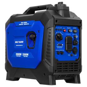 Bilt Hard Tga-0254 Gas Generator 2500w 80cc 4 Stroke Quiet Home Use 49-state