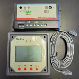 4332694907 Binen 10a 20a Solar Controller Remote Meter 12v/24v Lcd Display Rv Camper