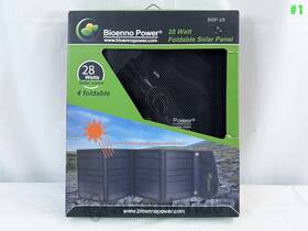 Bioenno Power 857329003782 28 Watt Foldable Solar Panel Bsp-28