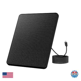 B0dz2nkbmf Birdfy 8w Solar Panel For Smart Bird Feeder Camera Type-c Charger Fe