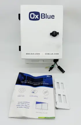 Pr-xxx-12-40-mxwx-100ix Blue Ox Sunwize Solar Power Ready Kit Model With Battery