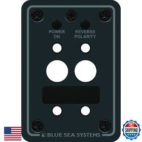 Blue Sea Systems B000mmh2hu 8173 A-series Double Blank Mounting Panel
