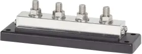 B000xbb758 Blue Sea Systems 2104 Powerbar Busbar Four 3/8 Studs 600a