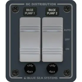 B09xtgjvhd Blue Sea Systems 8664 Contura Water-resistant Dc Panel - Bilge Pump Control 2 P
