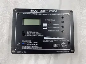 2000e Blue Sky Energy Solar Boost 25a 300w 12v Charge Controller