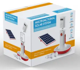Fs-s916m Bluesun Multifunctional Mini Solar Power System Led Lights Panel Mp3/fm/bt