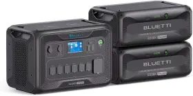 5529.6wh Bluetti 689790445453 Portable Power Station Ac300 And 2 B300k Expansion Batteries With