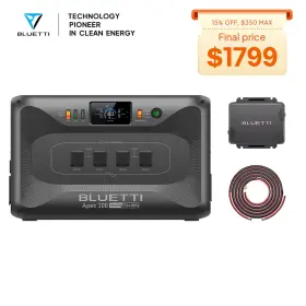 A-cg-d60l-uf-0364 Bluetti Apex 300 Charger 1 560w Alternator 2764wh Portable Power Station