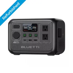 300w Bluetti Ac2a 204wh Portable Power Station Solar Generator For Trip Renew