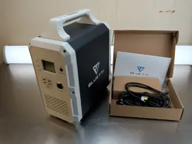 1200wh Bluetti Eb120 Portable Power Generator Station For 16-60vdc 10a 500w Max