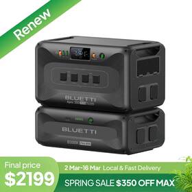 Bluetti P-b300k-un-gy-bl-010 Apex 300 B300k 5529.6wh Portable Power Station Generator For Home Backup