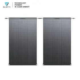P-pv100fx-uj-bk-ls-10 Bluetti Pv100 Fx Flexible Solar Panel 23.4% Conversion For Rv Trip/boat/balcony