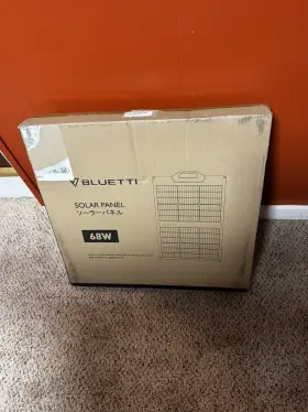 Pv68 Bluetti 68 Watt Solar Panel