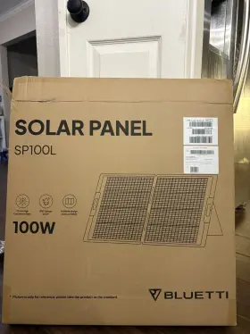 Sp100l Bluetti Portable Solar Panel 100w