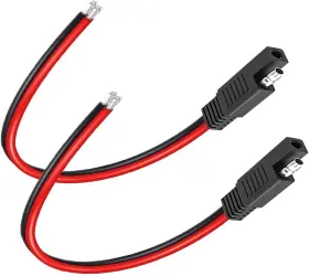 Jia-31 Bolthub 5pcs Sae Connector 12awg 1 Feet Extension Cable For Solar Panel Motorcycl