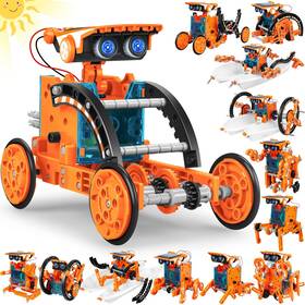 Bottleboom B0c5xmlrzv Stem 13-in-1 Education Solar Robot Kit For Kids 8-12 Diy Building Science Toy