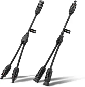 Ise002l Bougerv Solar Connectors Y Branch Parallel Adapter Cable 1 Pair M/ff And F/mm