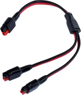 Branded 445030267284 Anderson Splitter Cable 1 To 2 Solar Panel Extension 12awg High Power Pole