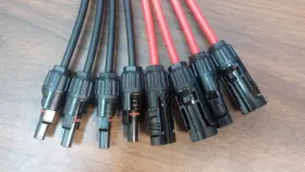 Branded 744759637017 Solar Connectors For 2-3-4 Panels Tool-free Waterproof