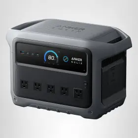 C1000 Branded A1763 Solix Gen 2 Portable Power Station 000w Peak 3 Solar Generator