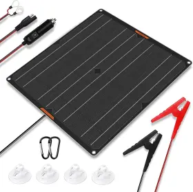 Hy-cb-002 Branded Mhpowos 10w 20w 30w 50w Solar Battery Charger 12v Waterproof Boat Car Motorcycle