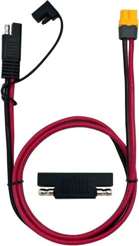 Xt60 Branded01 445030081088 Sae To Connector Cord 12awg Wire Extension Cable For Solar Generator Portab